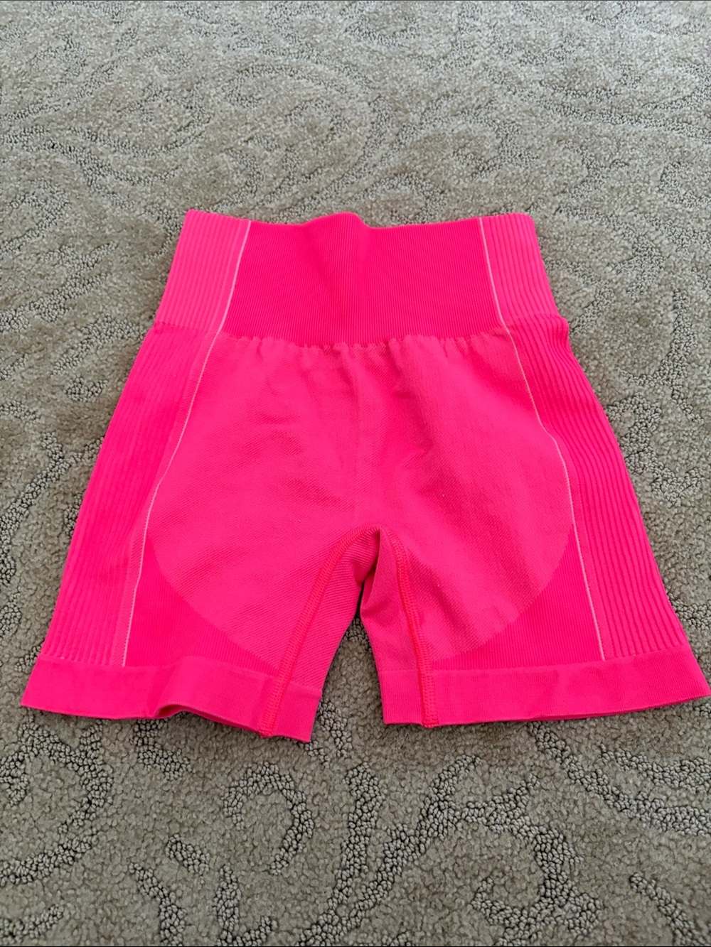 Gymshark Hot Pink Seamless High-Waist Bike Shorts